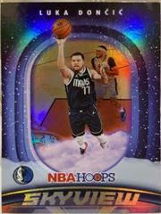 Luka Doncic [Winter Holo] #22 Basketball Cards 2023 Panini Hoops Skyview Prices