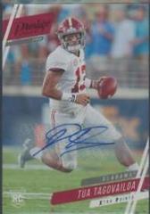 Tua Tagovailoa [Xtra Points Signature] #295 Football Cards 2020 Panini Prestige Prices