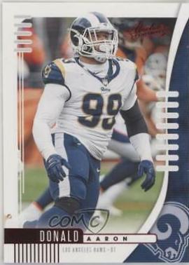 Aaron Donald [Red] #90 Football Cards 2019 Panini Absolute