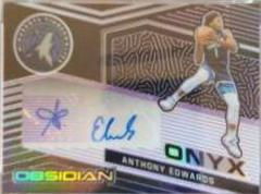 Anthony Edwards [Jersey Autograph Purple] #235 Basketball Cards 2020 Panini Obsidian Prices