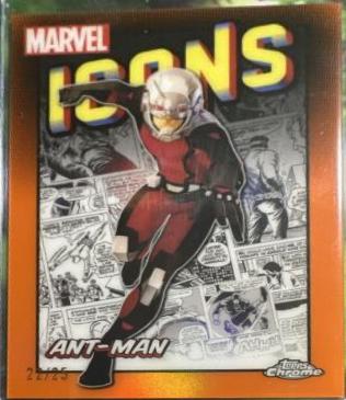 Ant-man [Orange Refractor] #MI-10 Marvel 2024 Topps Chrome Icons