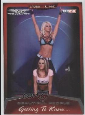 Beautiful People #30 Wrestling Cards 2008 TriStar TNA Cross the Line