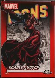 Scarlet Witch [Red Refractor] #MI-4 Marvel 2024 Topps Chrome Icons