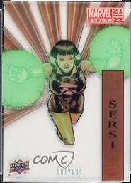 Sersi #20 Marvel 2021 Upper Deck Annual Suspended Animation