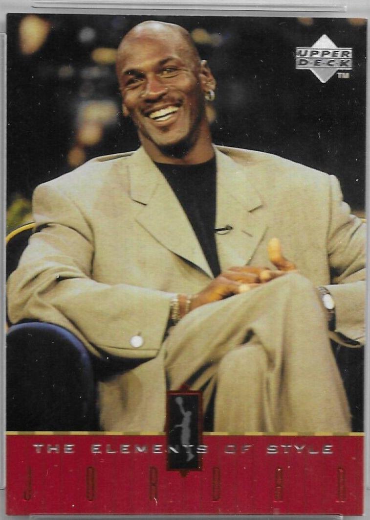 Michael Jordan #123 Basketball Cards 1998 Upper Deck MJ Living Legend