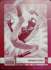 Spider-Man [Printing Plate] #25 Marvel 2020 Upper Deck Annual Prices