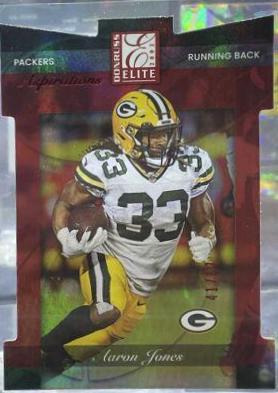 Aaron Jones [Aspirations Die Cut] #2002-23 Football Cards 2022 Panini Donruss 2002 Elite