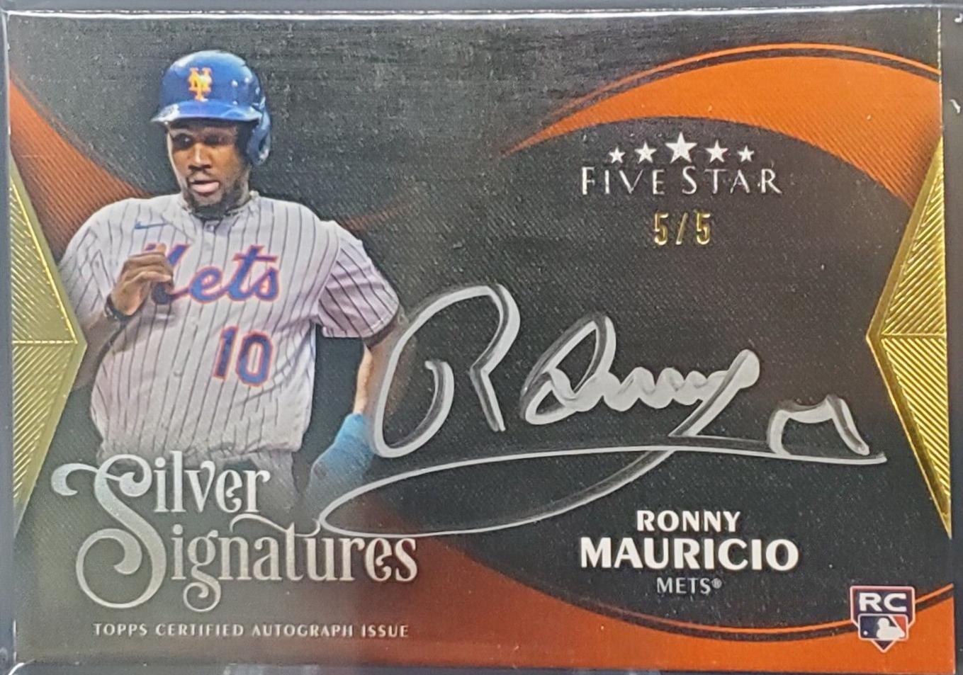 Ronny Mauricio [Red] SSRM Prices 2024 Topps Five Star Silver