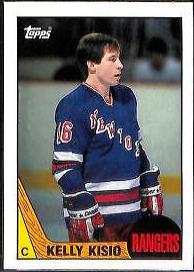 Kelly Kisio #76 Hockey Cards 1987 Topps