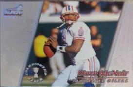 Steve McNair [Silver] #49 Football Cards 1998 Pacific Aurora Championship Fever