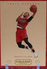 Damian Lillard [Vintage] #81 Basketball Cards 2016 Panini Grand Reserve Prices