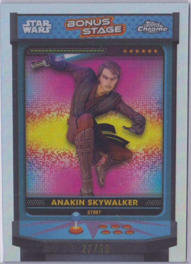 Anakin Skywalker #BS-AS Star Wars 2024 Topps Chrome Bonus Stage