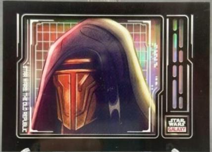 Darth Revan Helmet #AS-15 Star Wars 2024 Topps Chrome Galaxy Armor Shadowbox