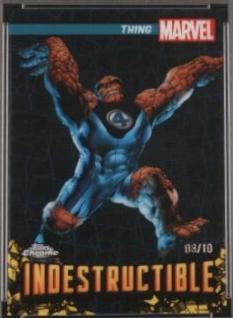 Thing #I-9 Marvel 2024 Topps Chrome Indestructible