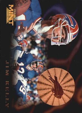 Jim Kelly [Bronze] #3 Football Cards 1996 Pinnacle Mint