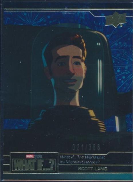 Scott Lang [Blue] #38 Marvel 2023 Upper Deck What If