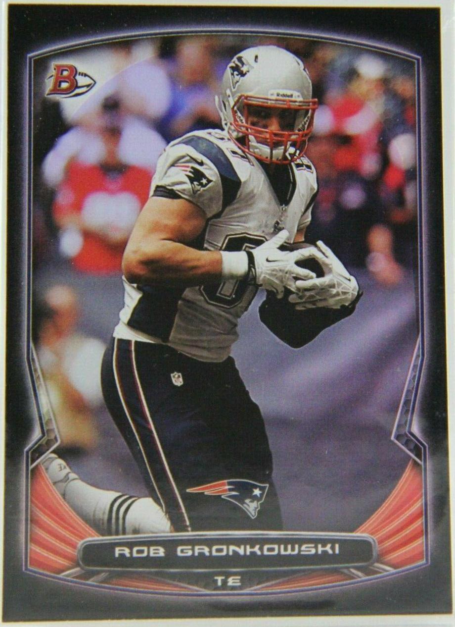 Rob Gronkowski [Black] #28 Football Cards 2014 Bowman