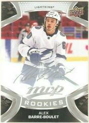 Alex Barre Boulet [Silver Script] #246 Hockey Cards 2021 Upper Deck MVP Prices