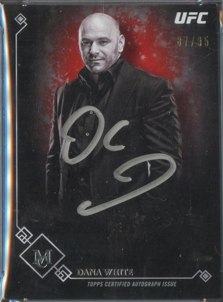 Dana White #MA-DW Ufc Cards 2017 Topps UFC Museum Collection Autographs