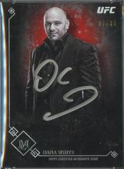 Dana White #MA-DW Ufc Cards 2017 Topps UFC Museum Collection Autographs Prices