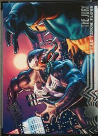 Venom vs. the Jury #104 Marvel 1995 Ultra Spider-Man Premier