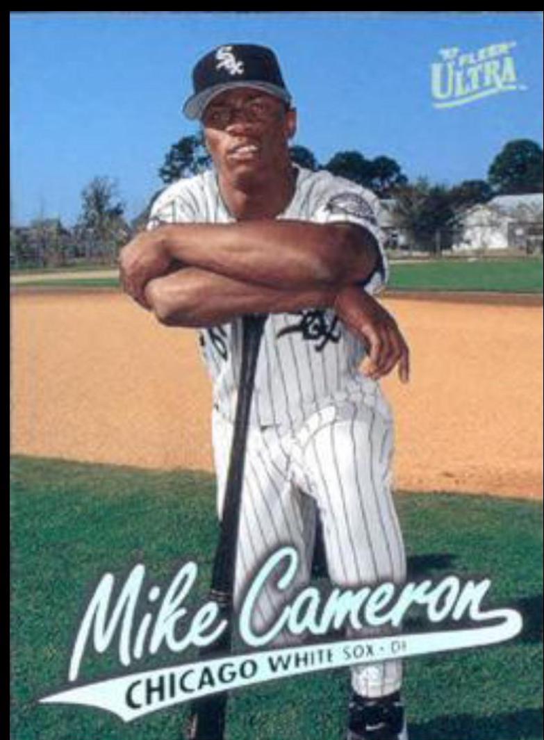 Mike Cameron #37 Baseball Cards 1997 Ultra