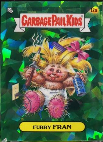 Furry FRAN [Green] #12a Garbage Pail Kids 2020 Sapphire