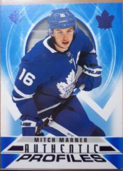 Mitch Marner [Blue] #AP-14 Hockey Cards 2020 SP Authentic Profiles