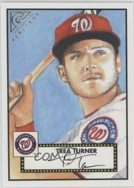 Trea Turner #H-30 Baseball Cards 2018 Topps Gallery Heritage