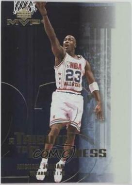 2003 UD outlets MVP Tribute to Greatness Platinum Jordan BGS 9 #/50