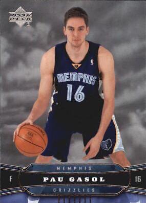 pau gasol #88 Basketball Cards 2004 Upper Deck