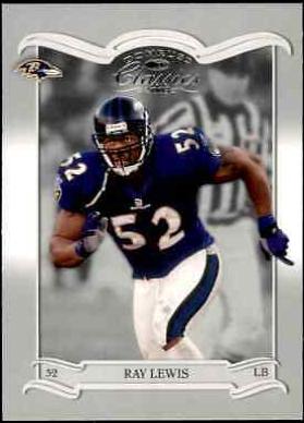 Ray Lewis #7 Football Cards 2003 Panini Donruss Classics