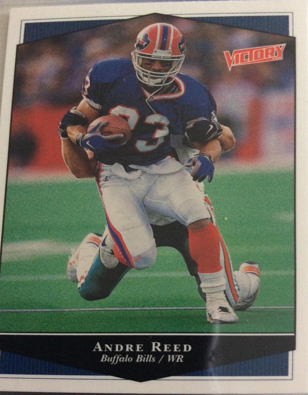 Andre Reed #34 Football Cards 1999 Upper Deck Victory