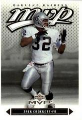 Zack Crockett #18 Football Cards 2003 Upper Deck MVP Prices