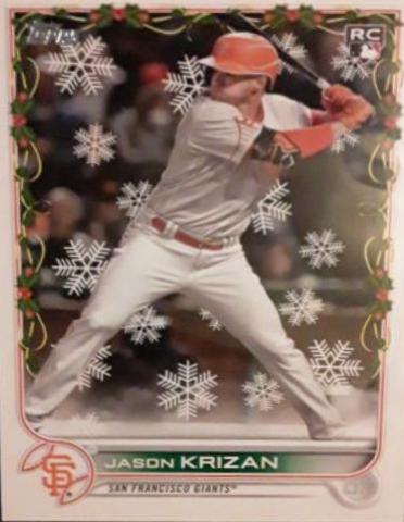 Jason Krizan #HW29 Baseball Cards 2022 Topps Holiday