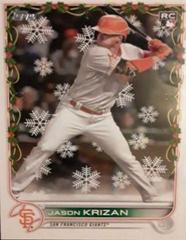 Jason Krizan #HW29 Baseball Cards 2022 Topps Holiday Prices