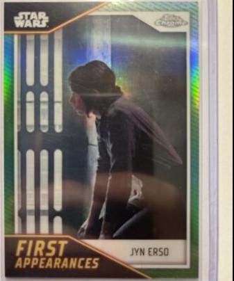 Jyn Erso #FA-19 Star Wars 2023 Topps Chrome First Appearance