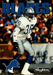 Bennie Blades #163 Football Cards 1992 Skybox Impact Prices