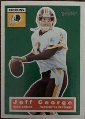 Jeff George #5 Football Cards 2001 Topps Heritage Prices