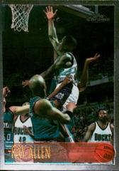 96-97 Topps Chrome Ray Allen Rc HGA 9 top