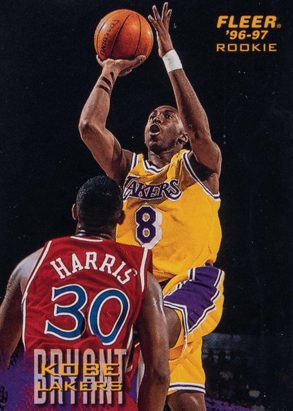 Kobe Bryant #203 Basketball Cards 1996 Fleer