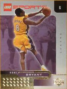 Kobe Bryant [Gold] #10 Basketball Cards 2003 Upper Deck Lego