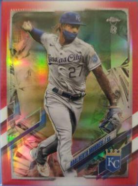 Adalberto Mondesi [Red Refractor] #74 Baseball Cards 2021 Topps Chrome Ben Baller