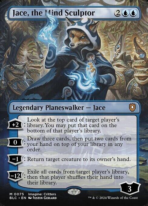 Jace, the Mind Sculptor #75 Magic Bloomburrow Commander