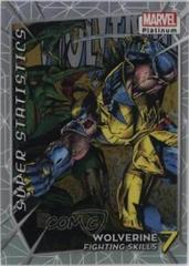 Wolverine [Rainbow] #SS18 Marvel 2023 Upper Deck Platinum Super Statistics Prices