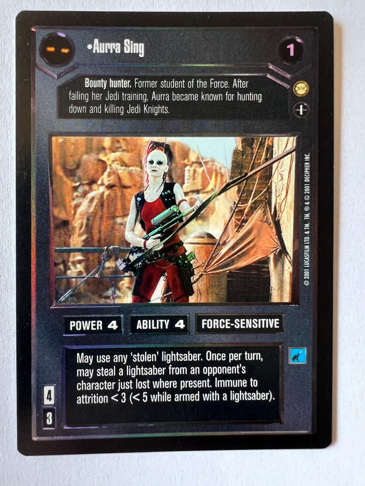 Aurra Sing [Foil] Star Wars CCG Reflections III