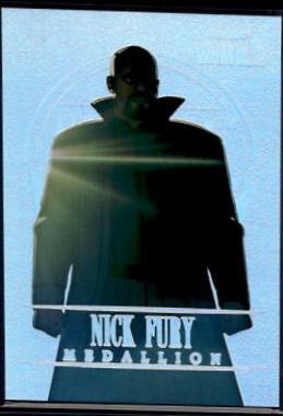 Nick Fury [Platinum] #M3 Marvel 2023 Upper Deck What If Medallion