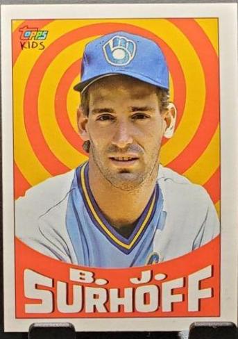 B.J. Surhoff #82 Baseball Cards 1992 Topps Kids