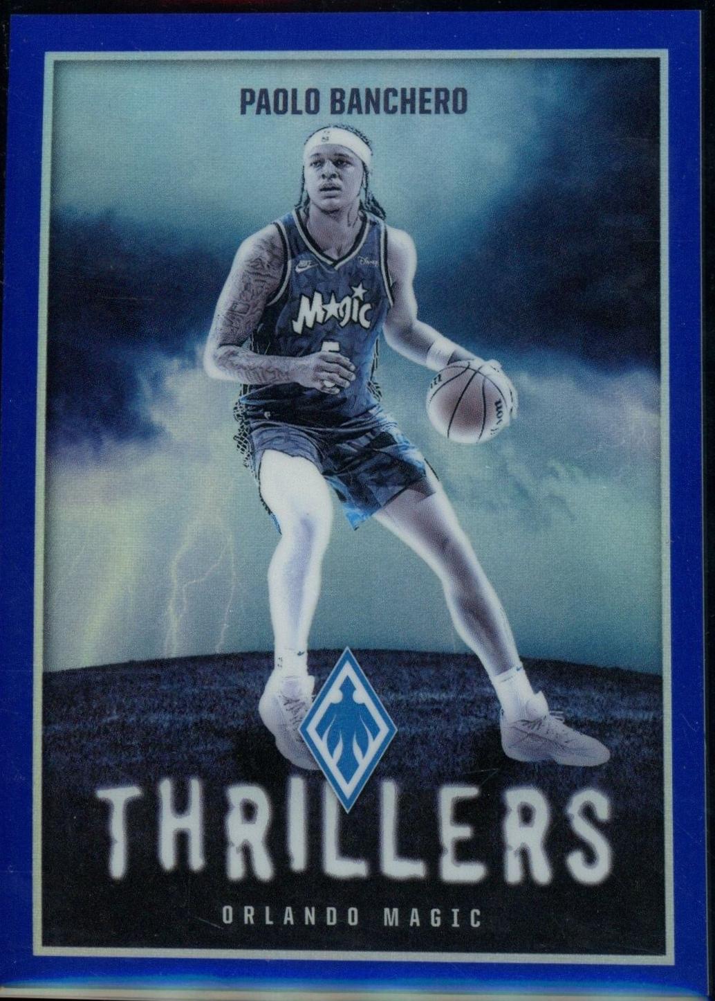 Paolo Banchero [Blue] 7 Prices 2023 Panini Phoenix Thrillers