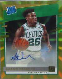 Aaron Nesmith [Auto Gold Laser] #232 Basketball Cards 2020 Donruss